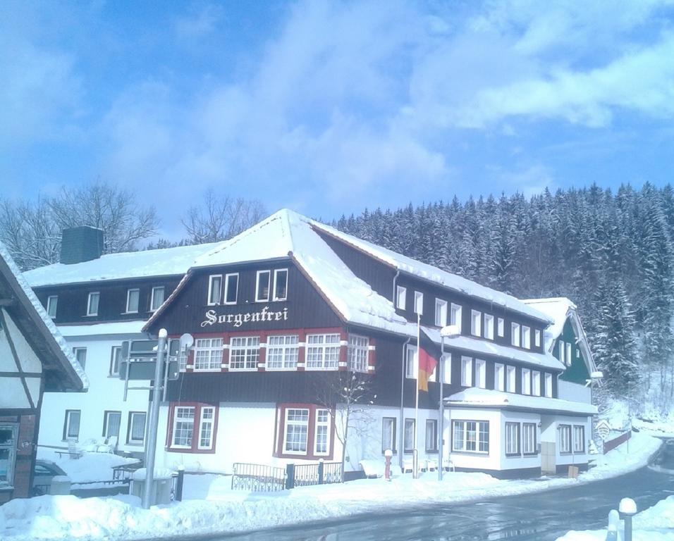 Ostalgie Ferienheim Sorgenfrei Hotel Exterior photo